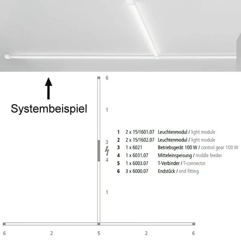 VIGO System Linienverbinder Alu-matt