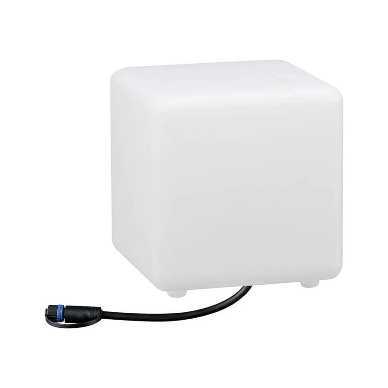 LED Plug & Shine Lichtobjekt Cube 20x20cm IP67 24V 3000K 235lm