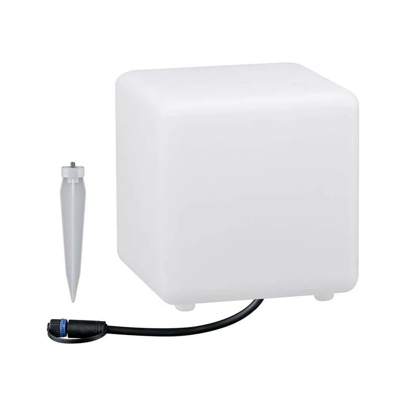 LED Plug & Shine Lichtobjekt Cube 20x20cm IP67 24V 3000K 235lm