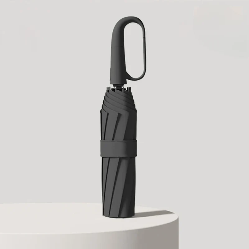 Automatische Opvouwbare Paraplu – Windbestendig Frame – Compact & Sterk – Knopdrukmechanisme – Waterafstotend Doek – Regenparaplu voor Stad & Reis | Sansoti