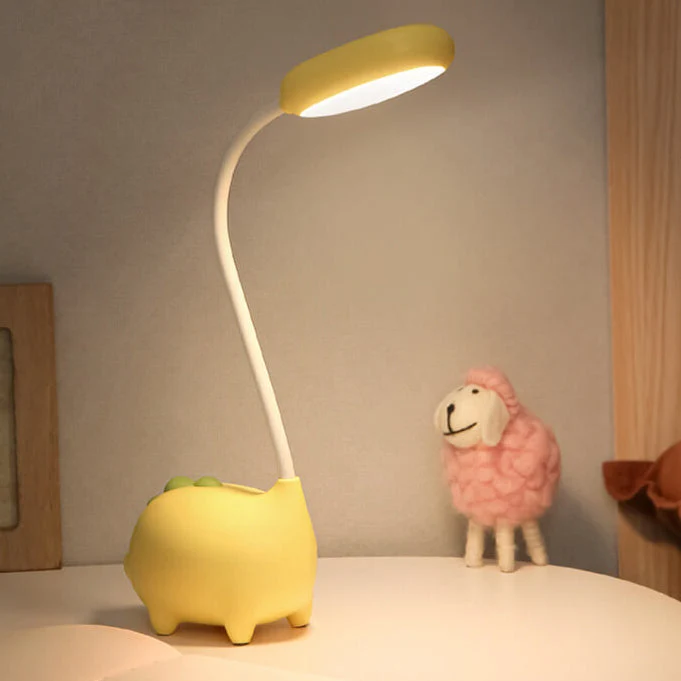 Compacte LED-tafellamp PP kunststof 3W 300lm decoratieve bureauverlichting modern kleurrijk design voor slaapkamer kantoor | Sansoti