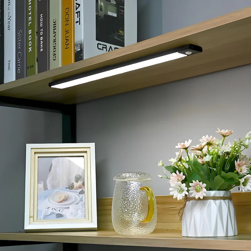 Oplaadbare Bewegingssensor LED Verlichting Draadloos Kleefmontage Nachtlampje Gang Kast Trap Automatische Sensor Slank Modern Design | Sansoti