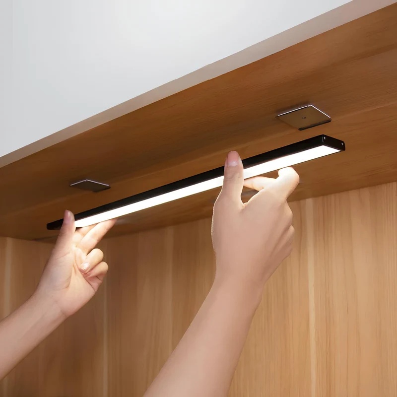 Oplaadbare Bewegingssensor LED Verlichting Draadloos Kleefmontage Nachtlampje Gang Kast Trap Automatische Sensor Slank Modern Design | Sansoti