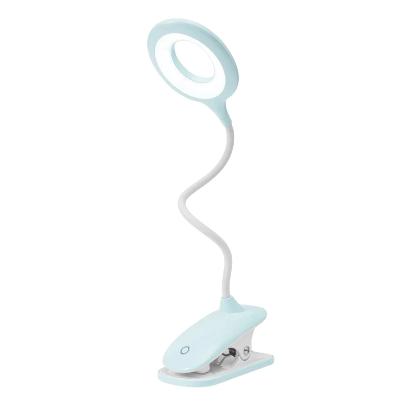 Oplaadbare Clip-on Leeslamp met Flexibele Hals en Dimbare LED Verlichting | Sansoti