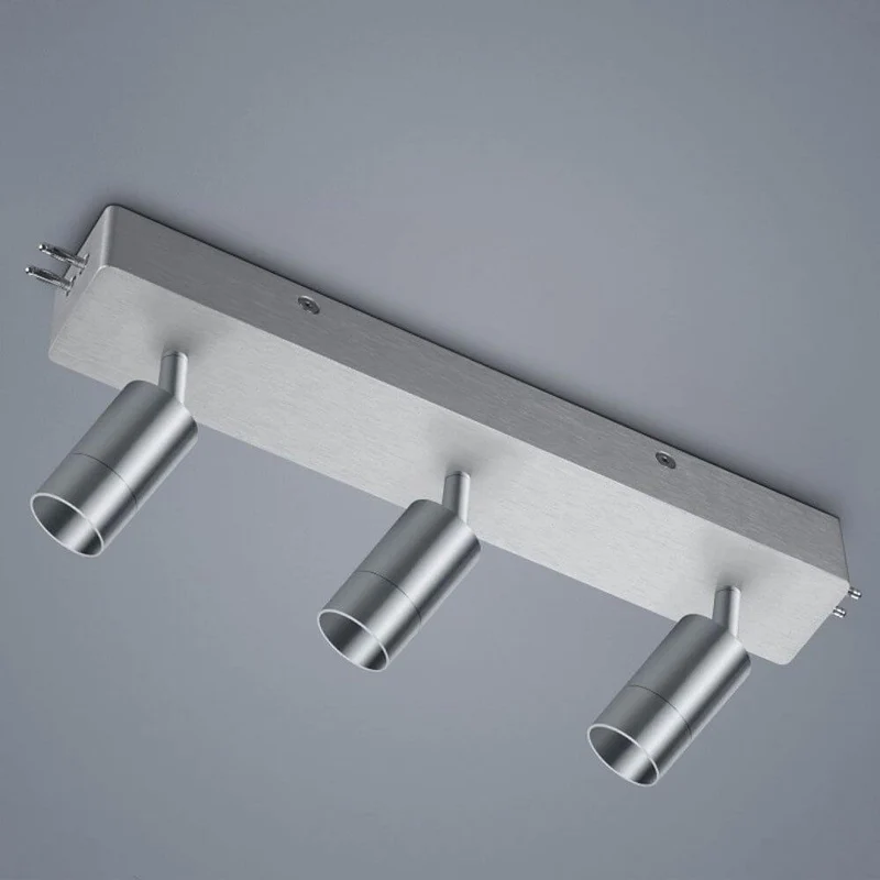 VIGO System 3er Strahlermodul und Mittelgehäuse Alu-matt
