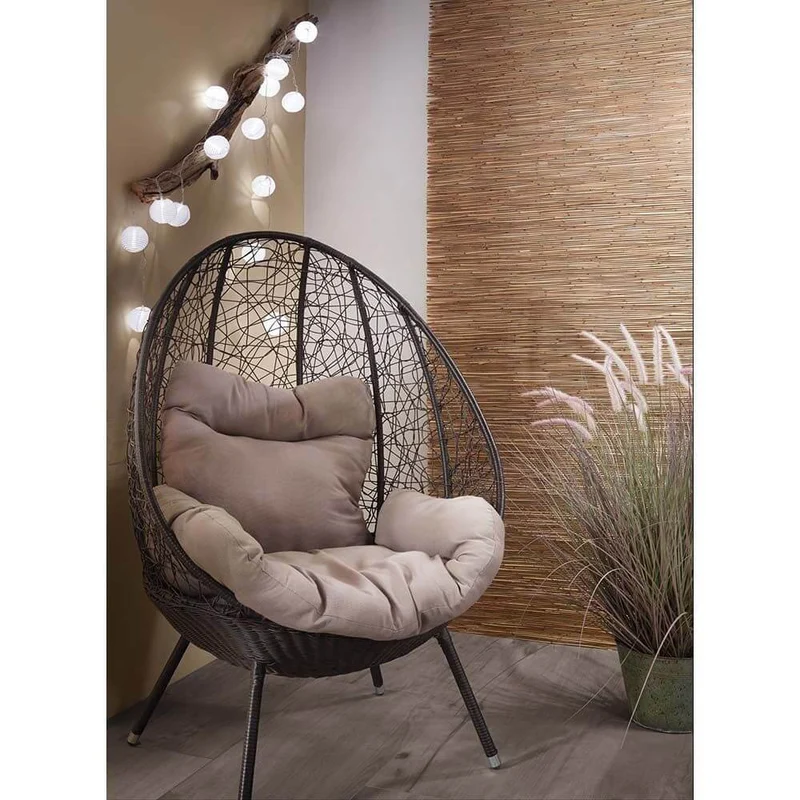 Akku LED Lampionkette IP44 3000K 7x1lm USB