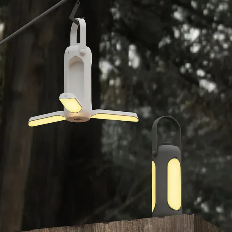 Draagbare LED-Lamp Oplaadbaar met Taschenlampmodus Indoor & Outdoor Dimbaar 30-720 Lumen 1800-7000K USB 10000mAh Verlichting Camping | Sansoti
