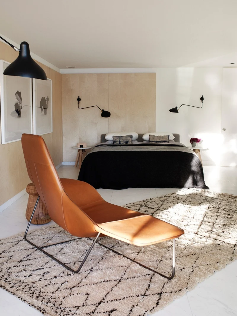 Wandlamp met Verstelbare Gelenkarm Zwart Modern Design voor Woonkamer Werkkamer Flur | Sansoti
