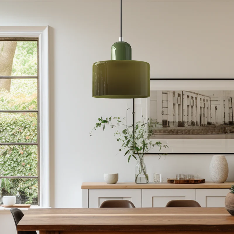 LED Hanglamp Slank Wit Modern Design 200cm Langwerpig voor Woonkamer & Eetkamer | Sansoti