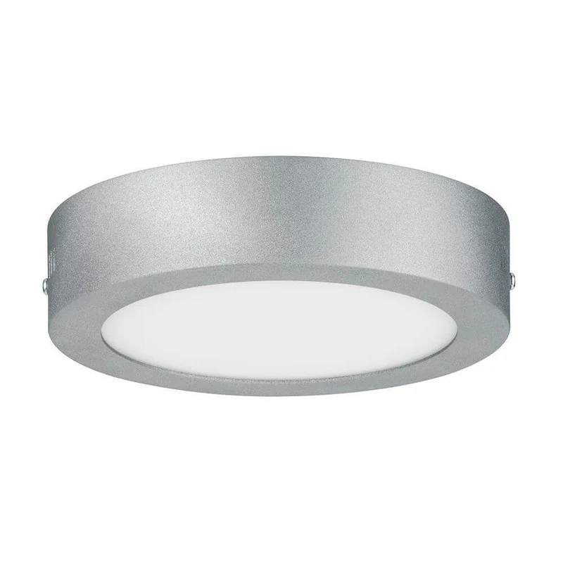 Deckenleuchte Lunar LED Panel Ø 17cm Warmweiß Alu