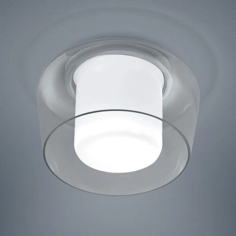 Canio Glas Deckenleuchte Ø 26cm Klar