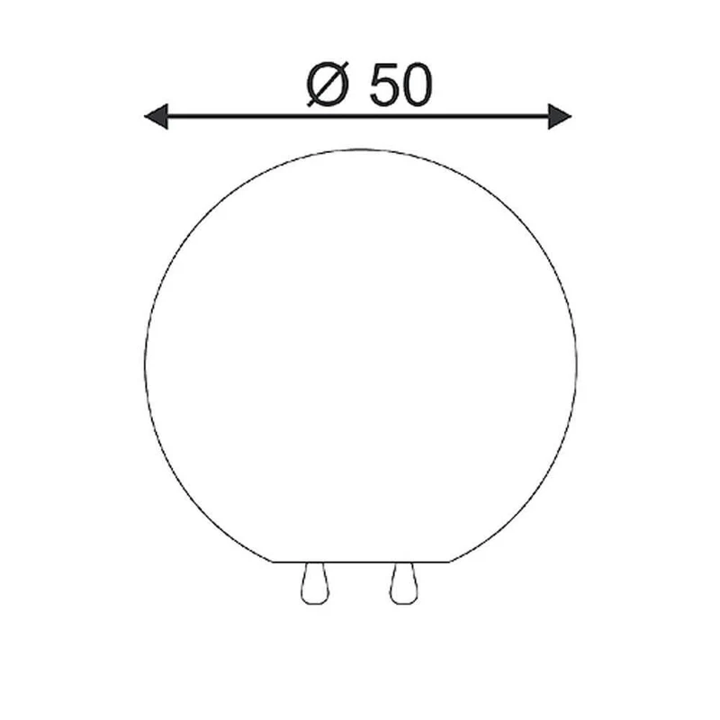 RotoBall Floor Außenleuchte weiß E27 max. 24W IP44