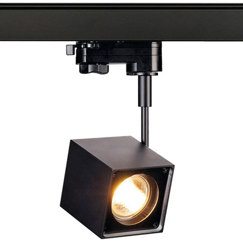 Altra Dice Spot inkl. 3P.-Adapter eckig GU10 max. 50W Schwarz
