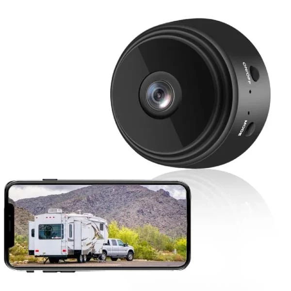 Draadloze HD Achteruitrijcamera voor Camper, Truck en Aanhanger met Nachtzicht | Waterdicht | Eenvoudige Installatie | Infrarood Nachtzicht | Draadloos Ontwerp | Sansoti