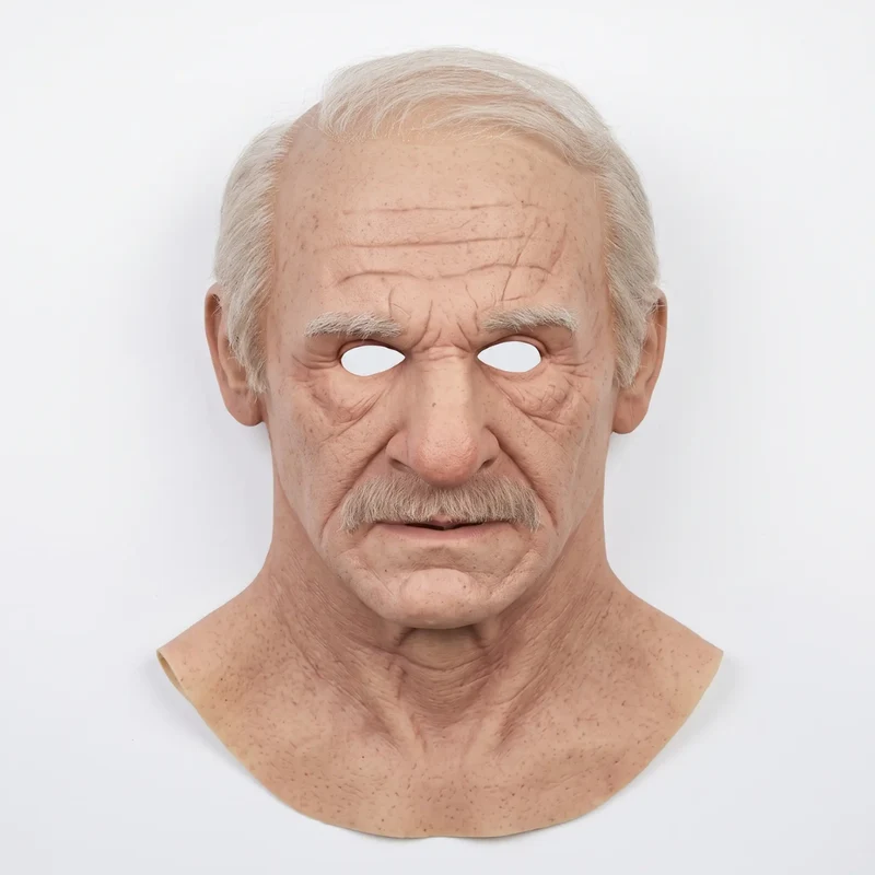 Realistisch Halloween Masker – Bewegende Kaak Latexmasker voor Volwassenen – Griezelig Karaktermasker voor Kostuum, Cosplay en Themafeesten | Sansoti