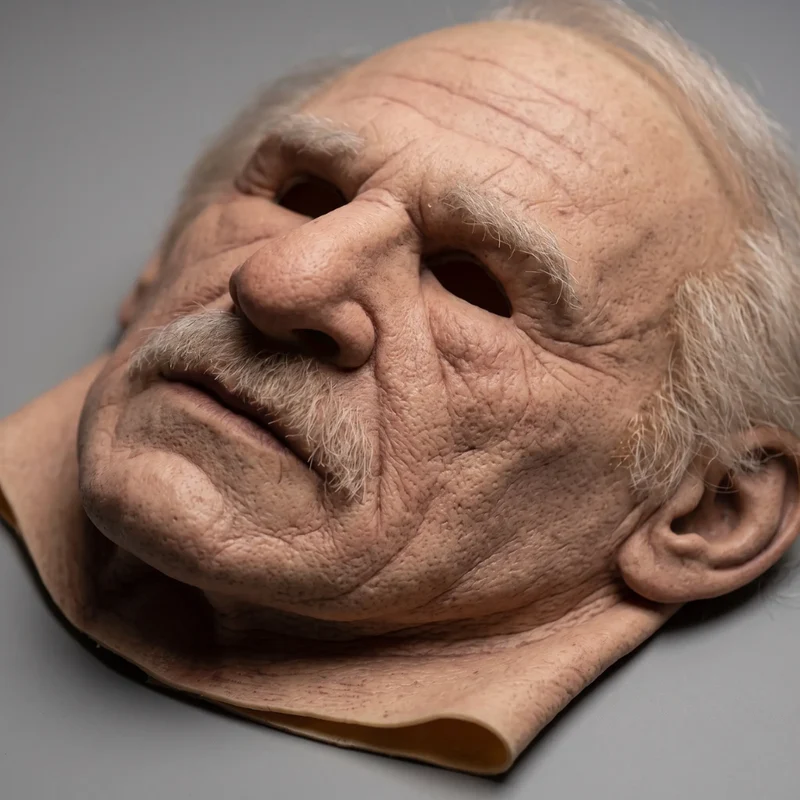 Realistisch Halloween Masker – Bewegende Kaak Latexmasker voor Volwassenen – Griezelig Karaktermasker voor Kostuum, Cosplay en Themafeesten | Sansoti