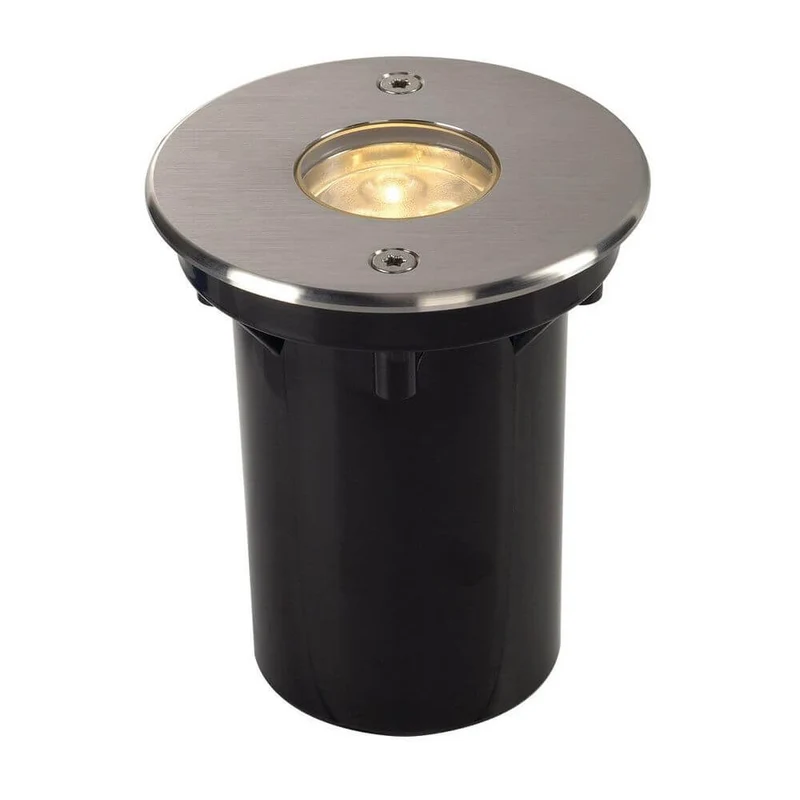 Dasar LED HV Bodeneinbauleuchte rund Edelstahl 6W 3000K IP67
