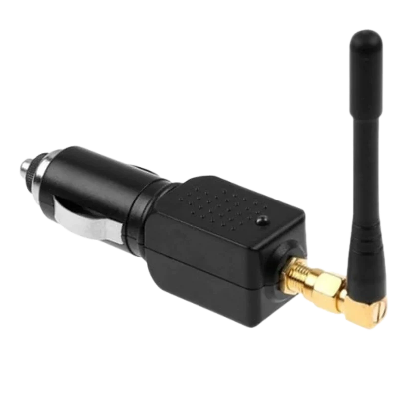 GPS-Signaalblocker voor Voertuigbeveiliging – Draagbaar Privacy Beschermingsapparaat met Sigarettenaansteker Adapter | Sansoti