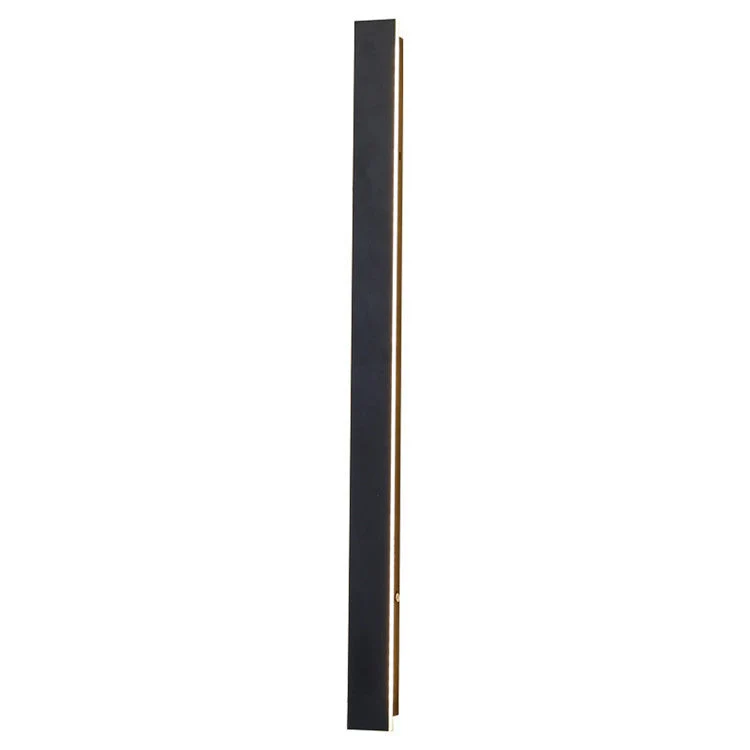 Aluminium Waterdichte Buitenwandlamp Lineair LED Strak Design Zwart Chroom Tuin Veranda Garage Sfeerlicht 40-240cm | Sansoti