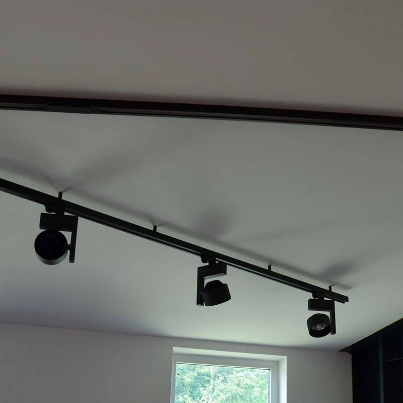 3-Phasen Pendelleuchten Adapter Schwarz