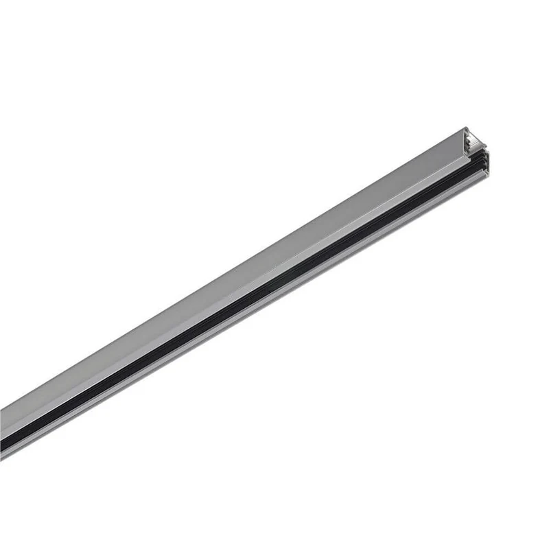 S-Track 3P.-Aufbauschiene Silbergrau 2m