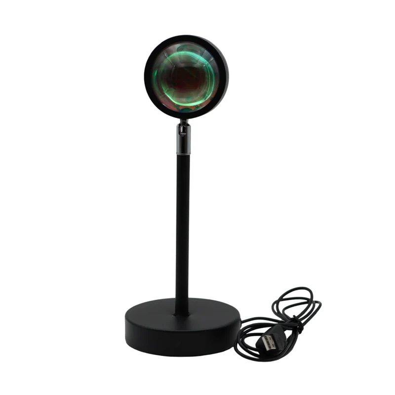 LED Sunset Lamp met 16 Kleurmodi en 360° Draaibare Kop voor Sfeerverlichting | Sansoti