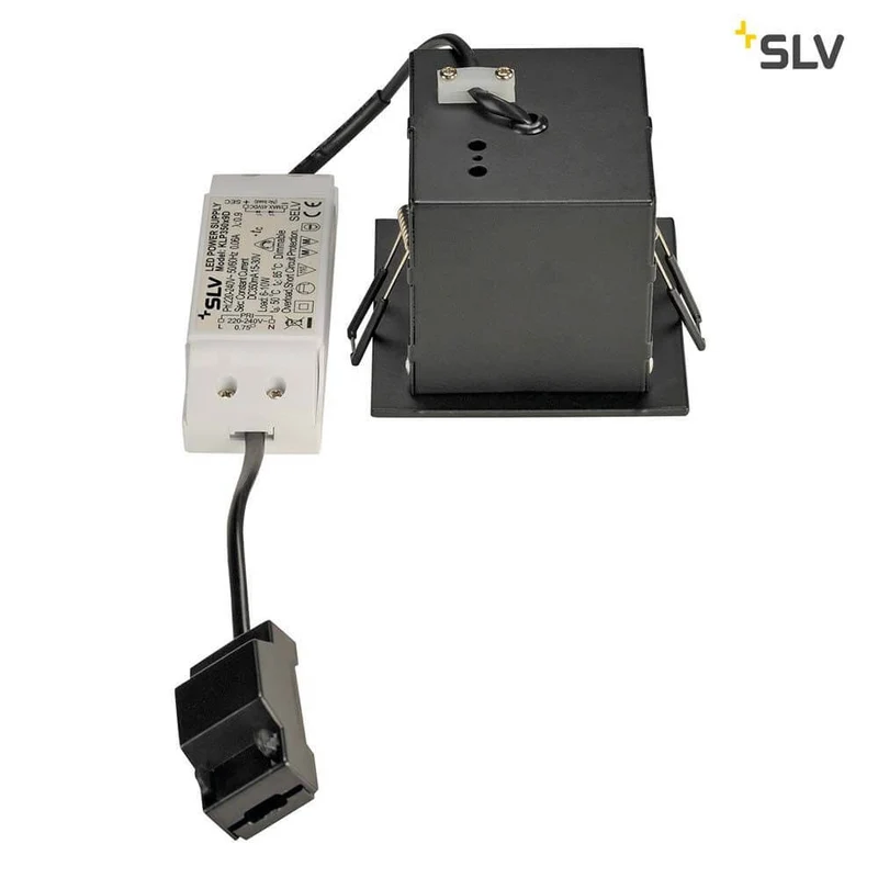 Kadux LED Single DL Set Schwarz 38° 3000K inkl. Treiber