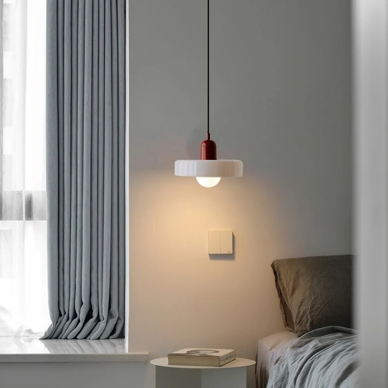 Verstelbare Glazen Hanglamp met Bauhaus-Design – Eetkamer en Woonkamer Verlichting | Sansoti