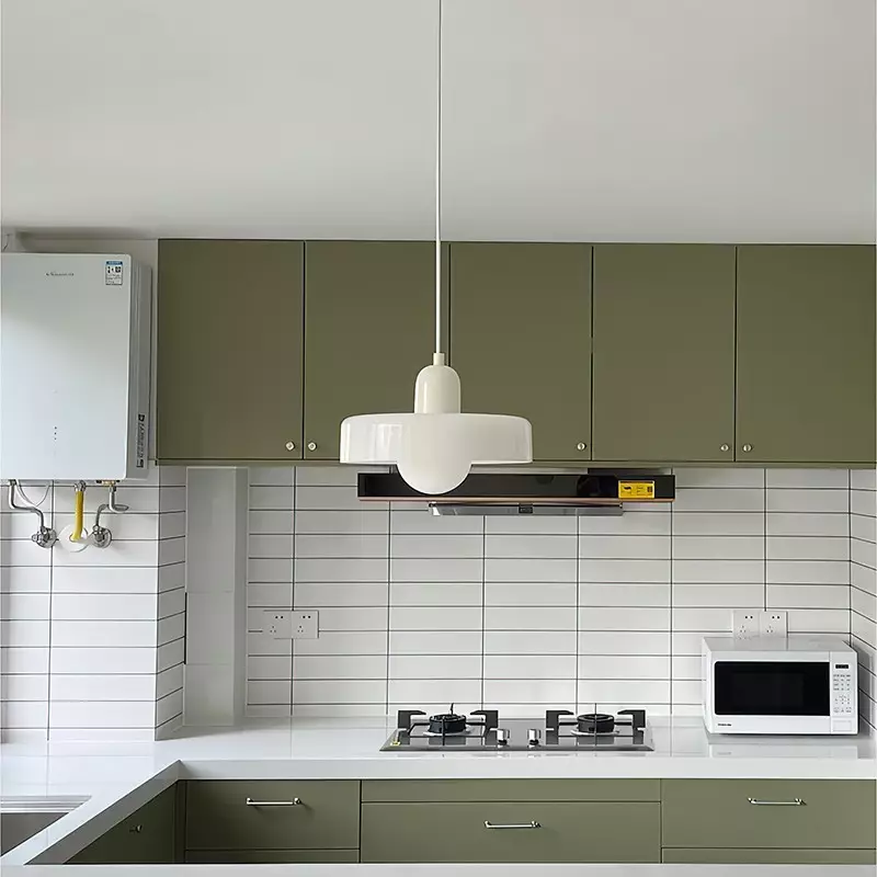 Verstelbare Glazen Hanglamp met Bauhaus-Design – Eetkamer en Woonkamer Verlichting | Sansoti