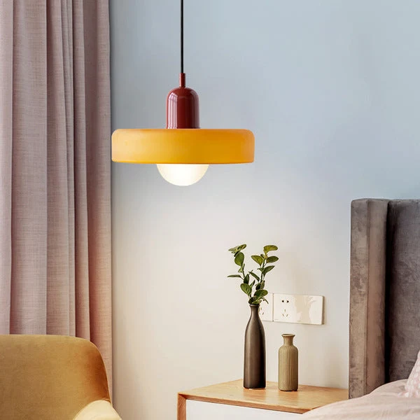 Verstelbare Glazen Hanglamp met Bauhaus-Design – Eetkamer en Woonkamer Verlichting | Sansoti