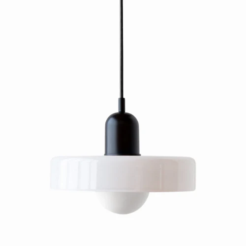 Verstelbare Glazen Hanglamp met Bauhaus-Design – Eetkamer en Woonkamer Verlichting | Sansoti