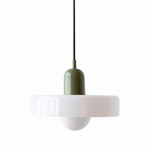 Verstelbare Glazen Hanglamp met Bauhaus-Design – Eetkamer en Woonkamer Verlichting | Sansoti