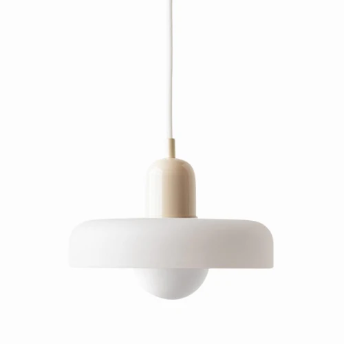 Verstelbare Glazen Hanglamp met Bauhaus-Design – Eetkamer en Woonkamer Verlichting | Sansoti