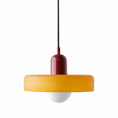 Verstelbare Glazen Hanglamp met Bauhaus-Design – Eetkamer en Woonkamer Verlichting | Sansoti