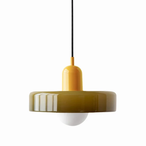 Verstelbare Glazen Hanglamp met Bauhaus-Design – Eetkamer en Woonkamer Verlichting | Sansoti