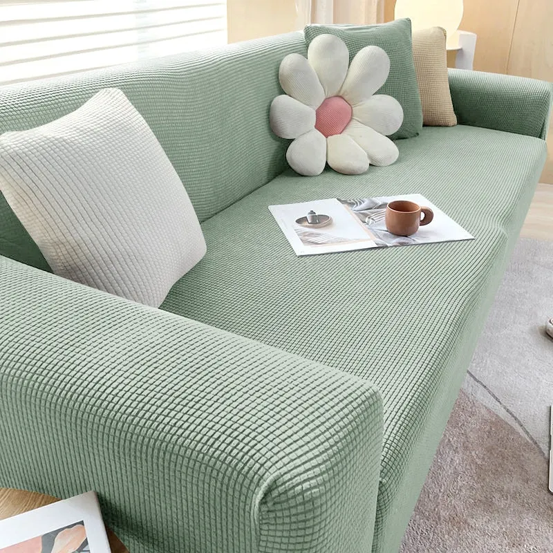 Rekbare Bankhoes met Perfecte Pasvorm | Elastische Meubelbescherming in Meerdere Kleuren en Maten | Sansoti