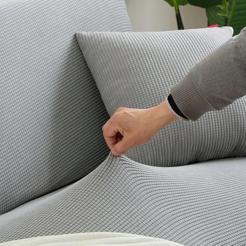 Rekbare Bankhoes met Perfecte Pasvorm | Elastische Meubelbescherming in Meerdere Kleuren en Maten | Sansoti