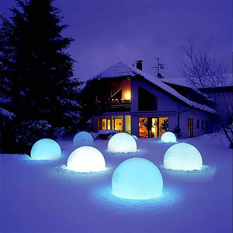 Solar Bol Verlichting Waterdicht LED Tuinlamp IP65 16 Kleuren Hangend of Staand 12 uur Werktijd Maat XS S M L XL | Sansoti