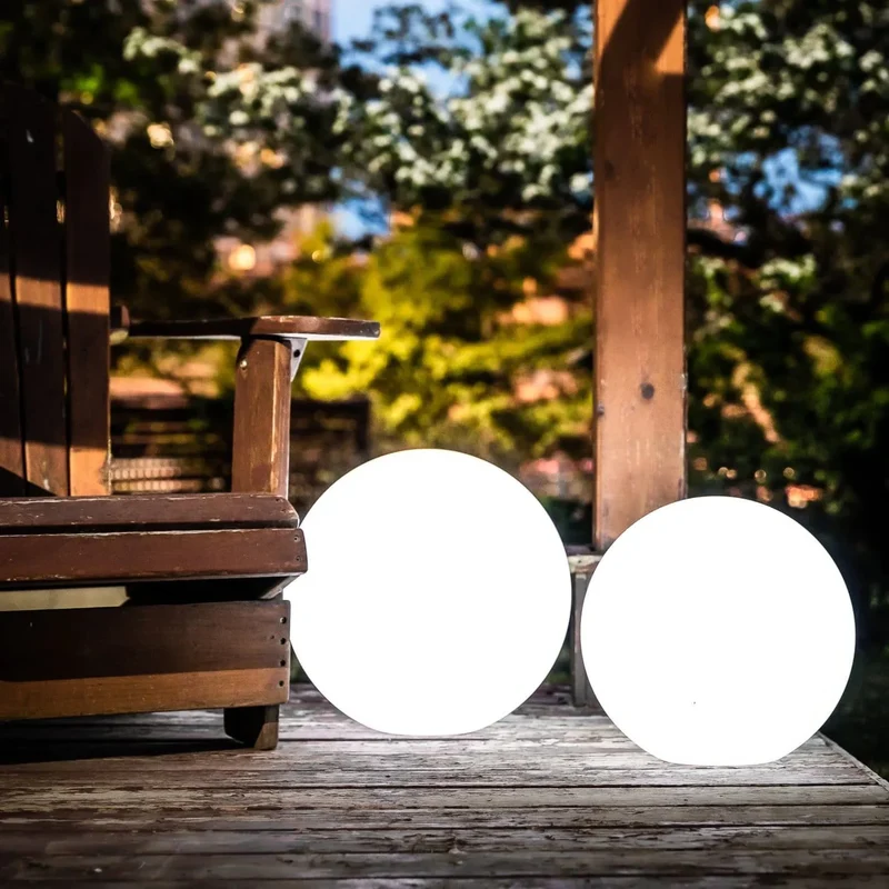 Decoratieve Bollamp op Afstandsbediening XS S M L XL Waterdicht IP65 Sfeerverlichting Tuin en Binnen LED-Lamp USB Oplaadbaar | Sansoti