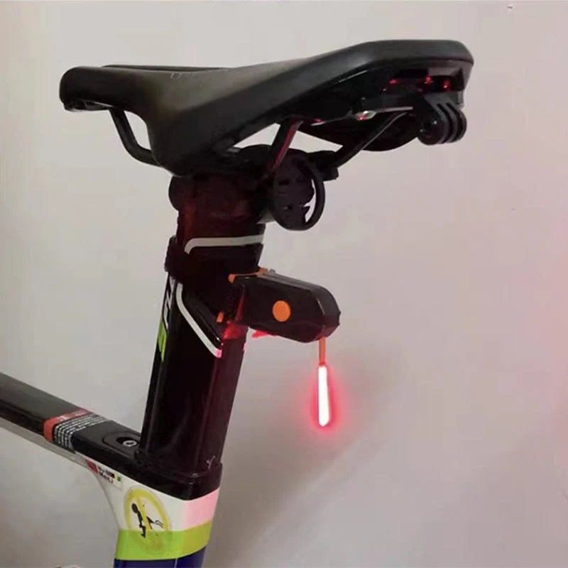 LED Achterlicht voor Fiets 40 Lumen Zichtbaarheid Veilig Fietsen Dag en Nacht Racefiets | Sansoti
