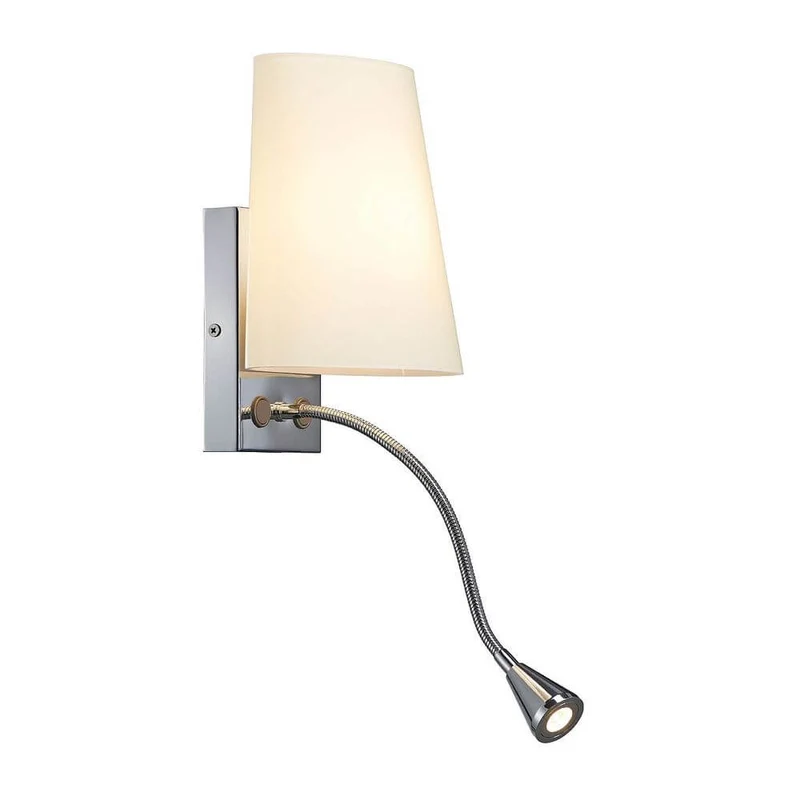 Coupa Flex LED Wandleuchte Chrom 3000K