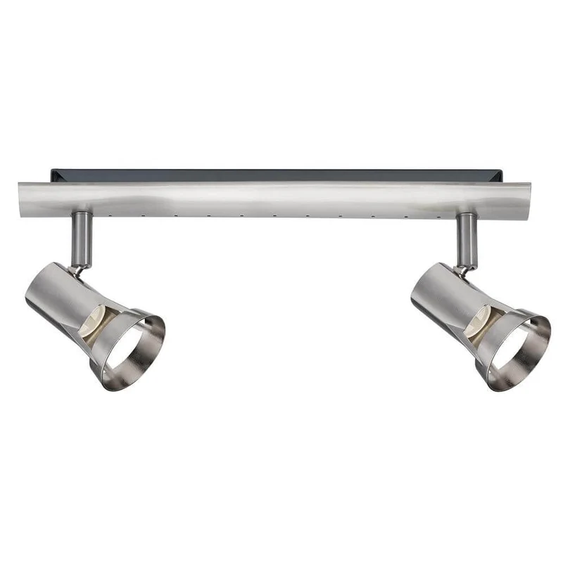 Strahler Teja 2-flammig Nickel satiniert GU10