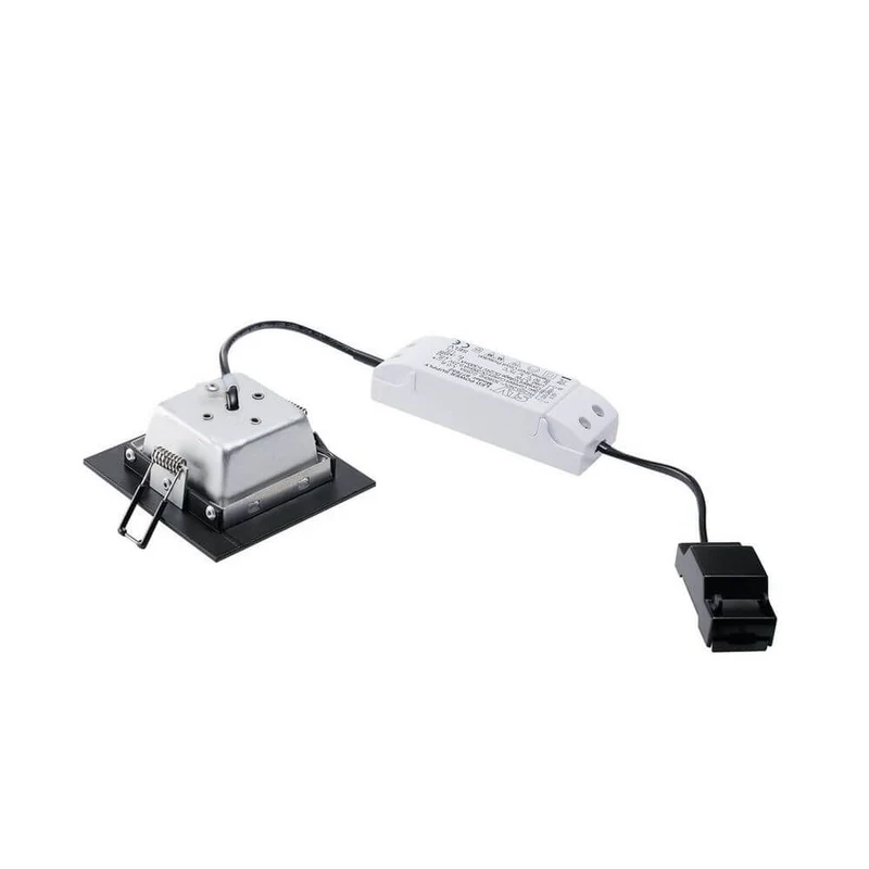 Frame Basic LED Set Downlight Schwarz 6W 3000K inkl. Treiber