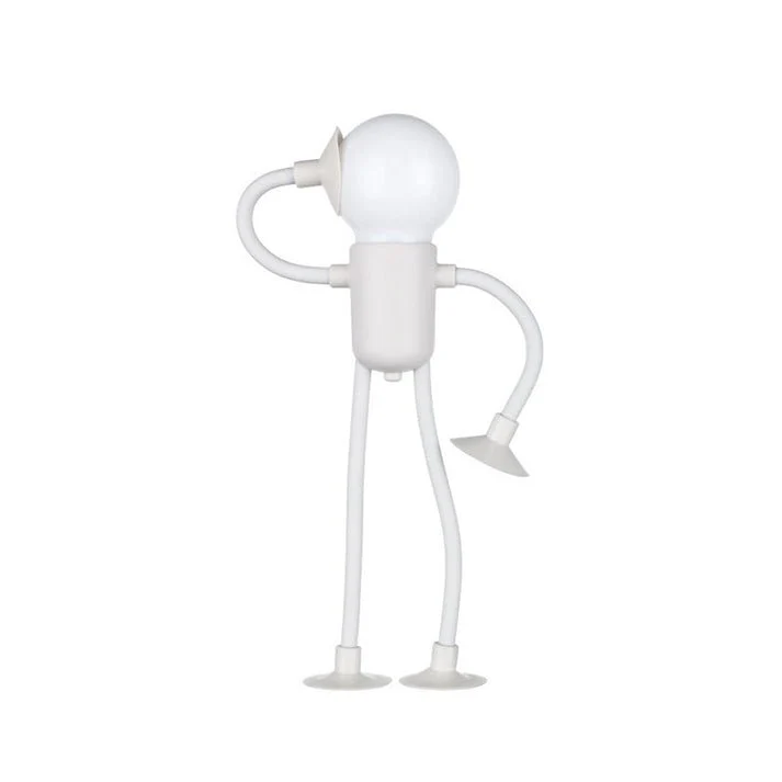 Buigbare Nachtlamp met Zuignap – Creatieve LED Figuur voor Kinderkamer en Bureau | Sansoti
