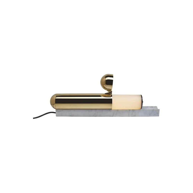 DCWéditions ISP LED Tischleuchte Marmor Messing