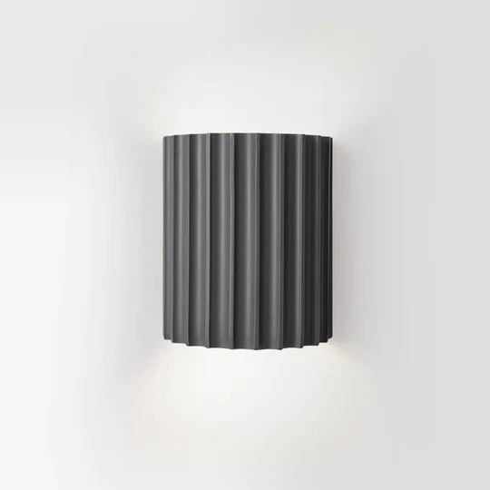 Moderne Wandlamp met Geribbeld Hars Design Sculptuurvorm Exclusieve Wandverlichting voor Woonkamer Slaapkamer Hal Kunstzinnige Wandlamp LED 7W | Sansoti