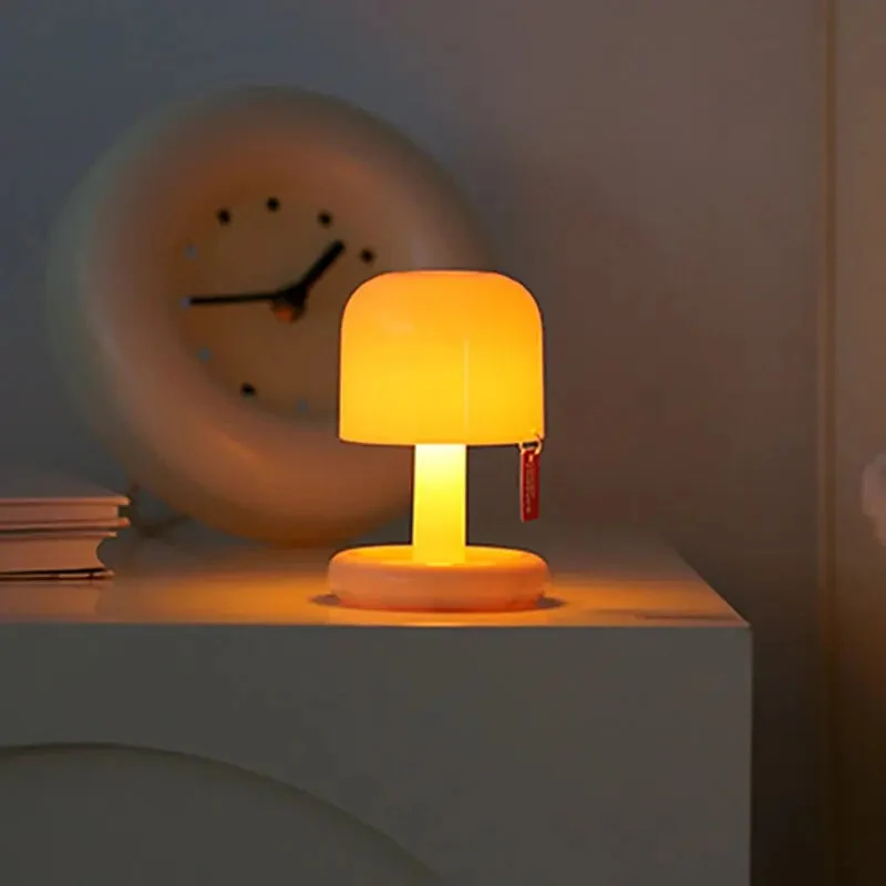 Nachtlampje met Warm LED-Licht Zonsondergang-Sfeer Compact USB-Dimbaar Sfeerlamp | Sansoti