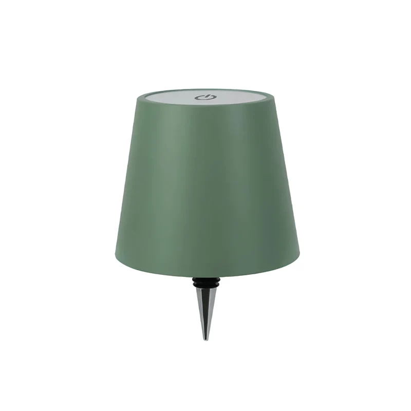 Draadloze Dimbare LED Flessenlamp Modern Design Oplaadbaar USB-C Wit Zwart Bruin Goud | Sansoti