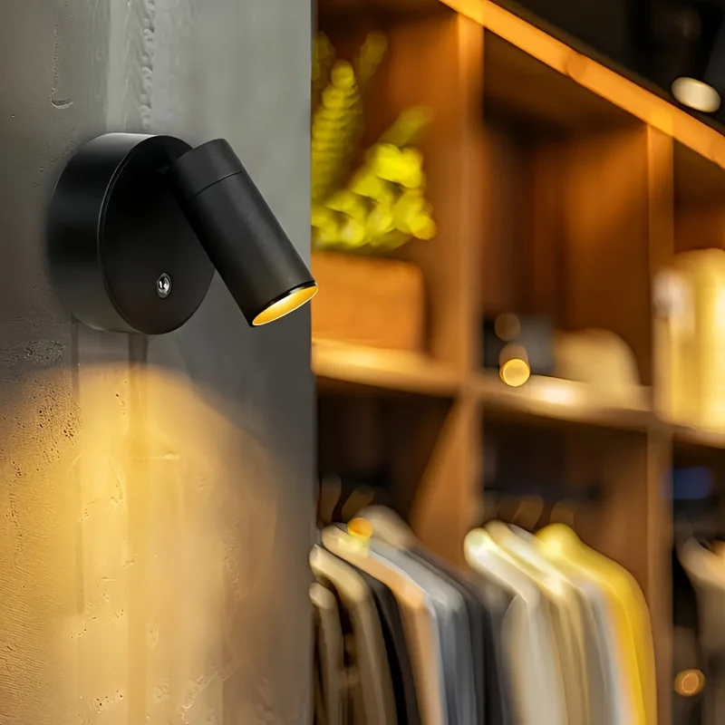 Oplaadbare LED Accentspot met Dimfunctie - Draadloos Accent Lichtpunt voor Kunst en Planten - Touch Bediening USB Oplaadbaar Spotlampje - Flexibele Decoratieverlichting | Sansoti