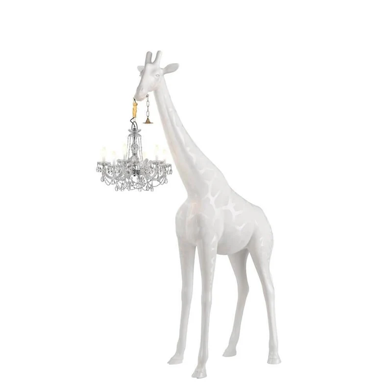 Giraffe in Love M Outdoor Stehleuchte 265cm